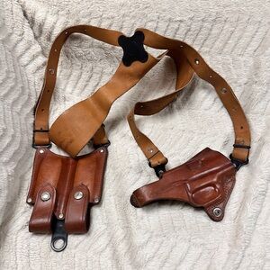 GALCO Vintage 198 Leather Classic Shoulder / Chest Holster System Phoenix AZ